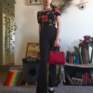 ⚘️ Floral Popcorn Top ⚘️